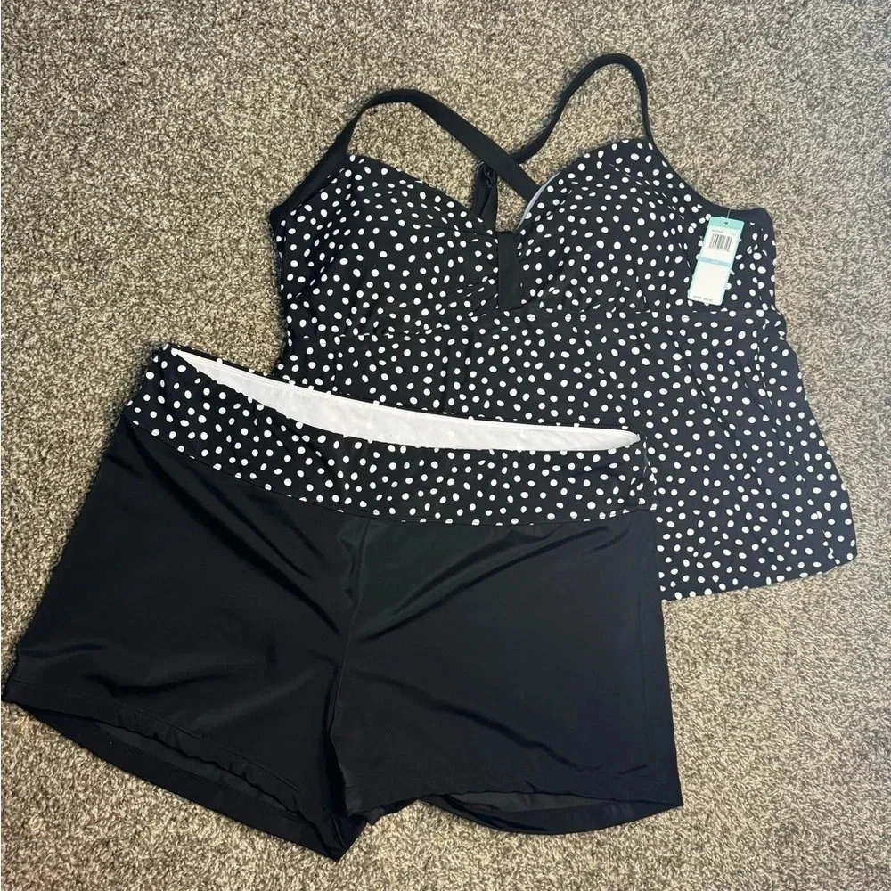 Southpoint Tankini/Shorts Swimsuit Set